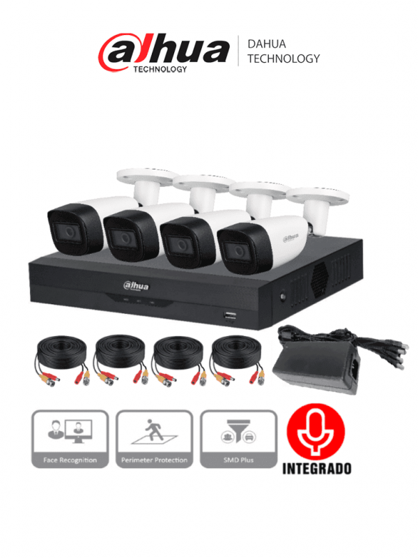 DAHUA KITXVR5104HS4KLI3+4HFW1500CMA